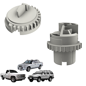 Engrenagem Reparo Trava Direção GM S10 Blazer Silverado Kit