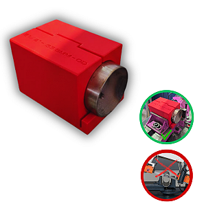 Gabarito Guia Marcação Corte Tubo Reto OD