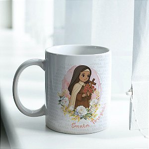 CANECA SANTA TEREZINHA PERSONALIZADA