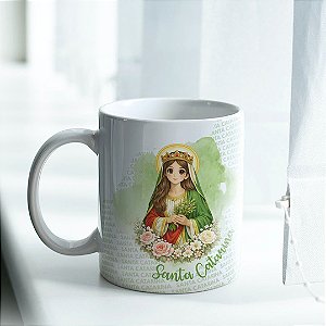 CANECA SANTA CATARINA PERSONALIZADA 325ml