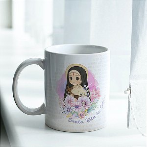 CANECA SANTA RITA DE CÁSSIA PERSONALIZADA 325ml