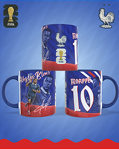 CANECA KYLIAN MBAPPÉ PERSONALIZADA 325ml