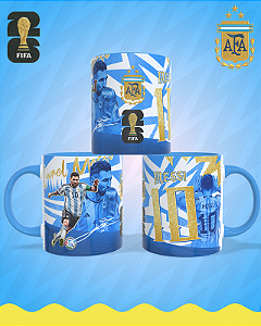 CANECA LIONEL MESSI PERSONALIZADA 325ml