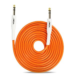 Cabo P10 Estéreo x P10 Estéreo 3m VOIK Connect Series