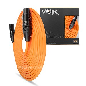 Cabo Para Microfone XLR / XLR 5M Voik CM6850