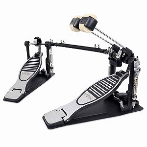 Pedal de Bumbo Duplo Voik VPB-100