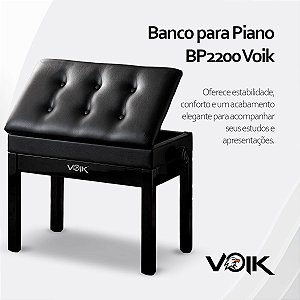 Banco de Piano Voik BP-2200