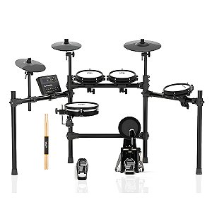Bateria Eletrônica Bluetooth Mesh 9 Peças Voik Dream-800
