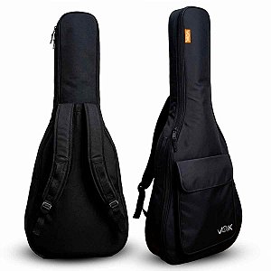 Capa Para Contrabaixo Voik BV-5100 Acolchoada Alça Dupla Com Bolso Preta