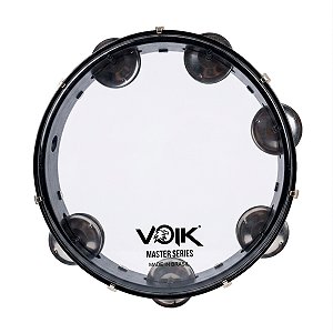 Pandeiro Voik Pv200 Cristal Master Series 10 Polegadas