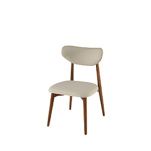 Cadeira Havana Estofada estrutura de Madeira 85x51x60cm