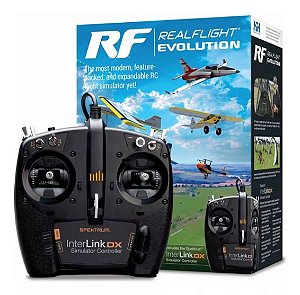 Simulador Rc Real Flight Evolution Rádio Spektrum