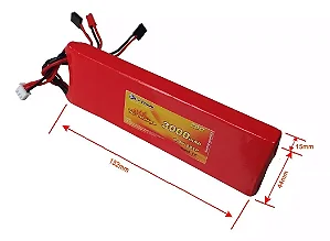 Life 3000mah 6.6v 20c Receptor Rx Aeromodelo Aviao