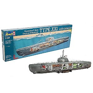 Submarino Alemão U-boot Tipo Xxil - 1/144