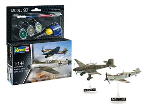 Messerschmitt Bf109e E Ju87b Stuka 1/144 Kit Revell 63770