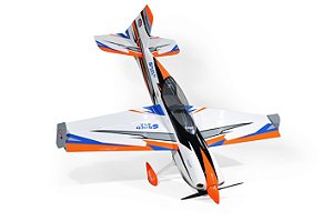 So O Kit Avião Sbach 342 74'' Size 35cc Arf V2 Ng Branco Laramja E Preto