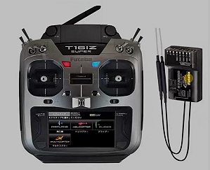 RADIO TRANSMISSOR 16IZ FUTABA T16IZ SUPER 18 CANAIS - C/RECEPTOR VERSÃO HELICOPTERO