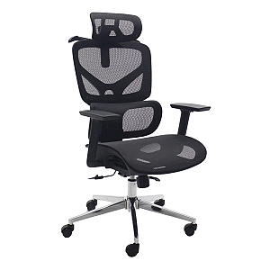 Cadeira  Ergonômica Escritorio Ajustável Reclinavel Brin7