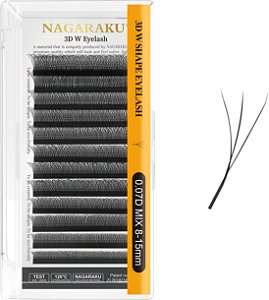NAGARAKU FIO TECNOLOGICO 3DW Espessura 0.07D MIX (8-14)