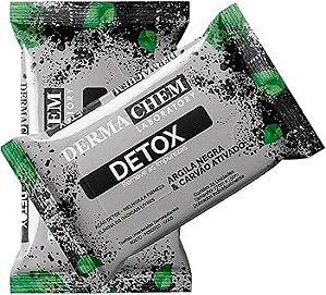 Lenços Demaquilante Detox com Argila Negra e Carvão Ativado