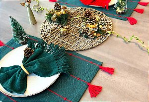 Jogo Americano NATAL 2 PÇ