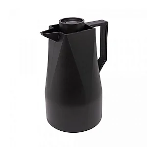 Garrafa Térmica de Plástico Origami Preta 1L - Wolff
