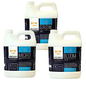 Kit Remo Nutrients Base Completo 3x1L: Grow Micro Bloom