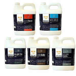 Kit Remo Nutrients NaturesCandy Micro Magnifical Velokelp AstroFlower 1L