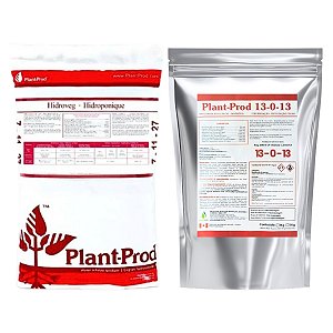 Kit Plant Prod 7-11-27 + High CalMg 13-0-13 1KG – Nutrição Completa para Cultivo