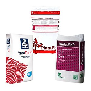 Kit Plant Prod 7-11-27 + Nitrato de Cálcio + MKP 1kg