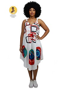 Vestido Regata Alça Trapézio