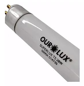 Lampada fluorescente T5 28w luz branca fria 5000k G5