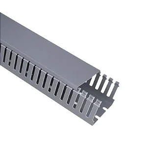 Canaleta Aberta Pvc Cinza 80MmX50MmX2000Mm HD5P Hellermann