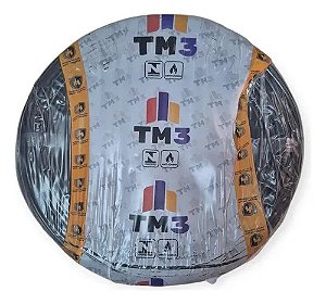 CABO FLEXIVEL 450/750V 1X1.5MM TM3FIOS PRETO.