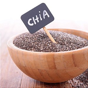 Semente De Chia Tipo 1 Rica Em Fibras E Proteínas