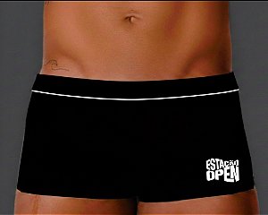 SUNGA PRETA E BRANCA ESTAÇÃO OPEN - ATHLETA