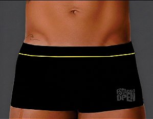 SUNGA PRETA E AMARELA ESTAÇÃO OPEN - ATHLETA