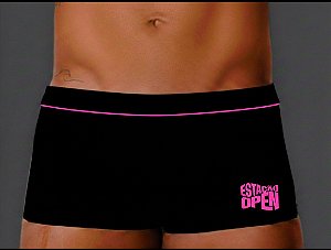 SUNGA PRETA E ROSA ESTAÇÃO OPEN - ATHLETA