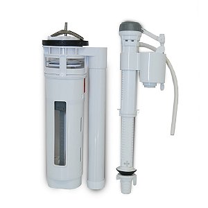 KIT REPARO UNIVERSAL VASO SANITÁRIO MONOBLOCO ACIONAMENTO DUPLO 3/6 LITROS