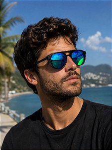 Óculos de Sol Polarizado Boss - Verde Espelhado