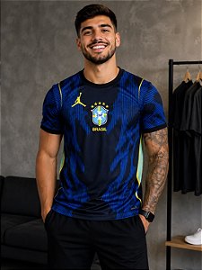 CAMISETA DO BRASIL AZUL 2026 PREMIUM