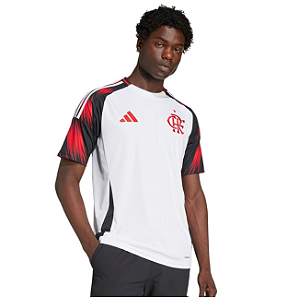 Camisa Flamengo Away Branca 2025/26 Torcedor Tailandesa 1.1