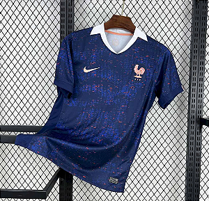 Camisa França Away Azul 2025/26 Torcedor Tailandesa 1.1