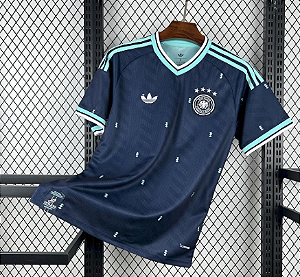 Camisa Alemanha Away Azul 2025 Torcedor Tailandesa 1.1