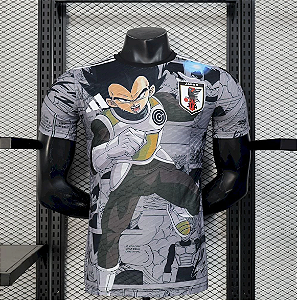 Camiseta Japão Dragon Ball Vegeta Edição Especial Modelo Jogador Premium Masculina