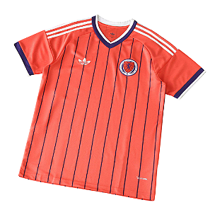 Camisa Escócia Retrô Vermelha Tailandesa 1.1