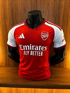 Camisa Arsenal Home Vermelha 2026/27 Torcedor Tailandesa