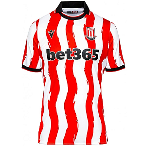 Camisa Stoke City Home 2025/26 Torcedor Tailandesa