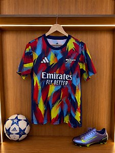 Camisa Arsenal Colorida Masculina Edição Especial Torcedor