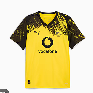 Camiseta Borussia Dortmund Amarela 2025/26 Home